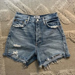 Agolde jean shorts